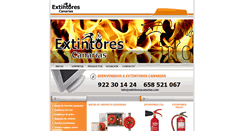Desktop Screenshot of extintorescanarias.com